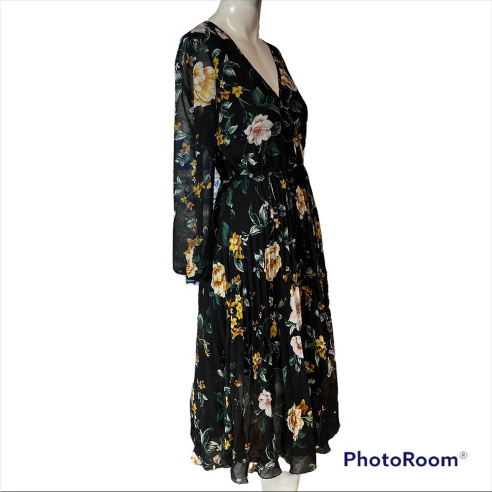 Indigo Rose black maxi floral dress